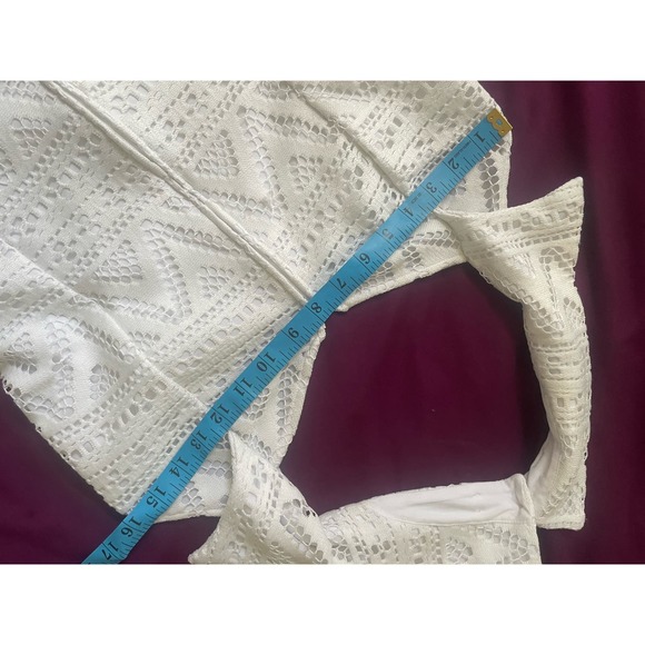 ANNE FONTAINE Lindsey Lace Halter Top - Picture 6 of 7